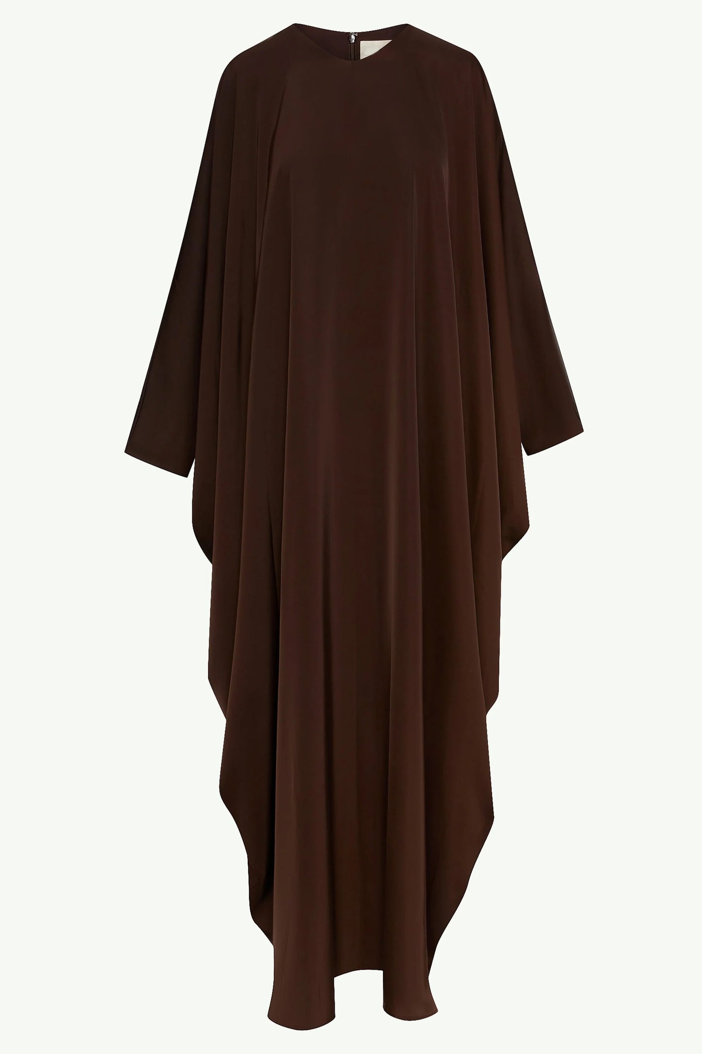 Women's Fashion Satin Robe Dress-Espresso