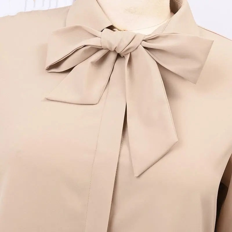 Women's Lapels Plain Loose Modest Robe