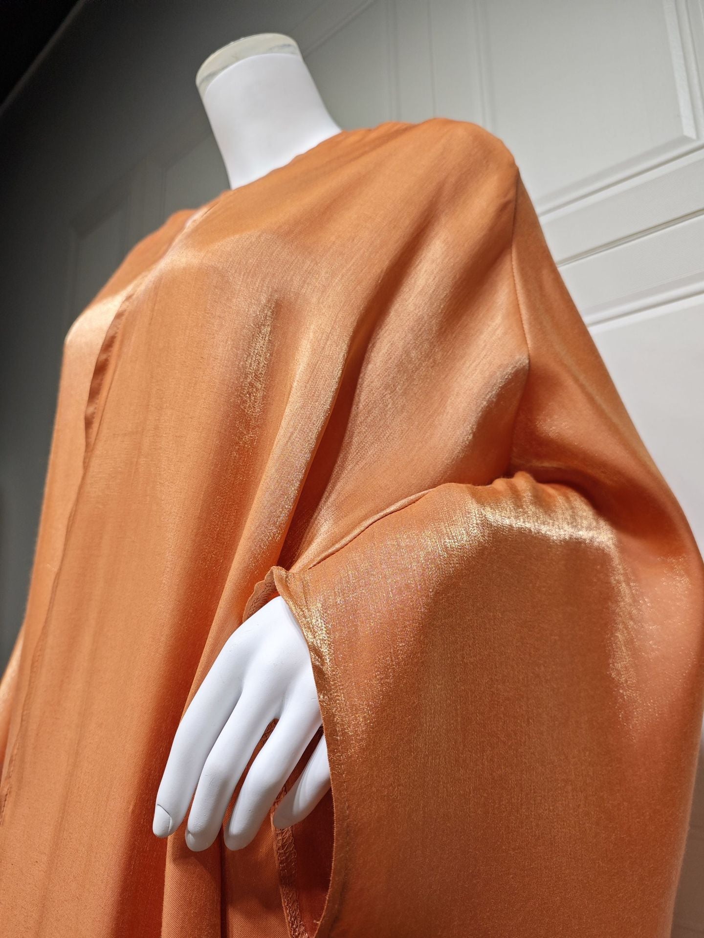 Flattering Plus Size Open Abaya
