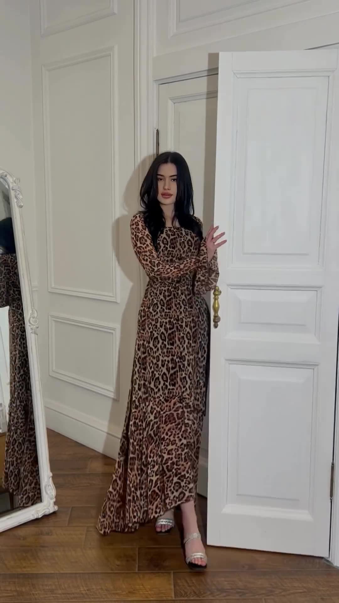 Women's Long Patchwork Irregular Dresses