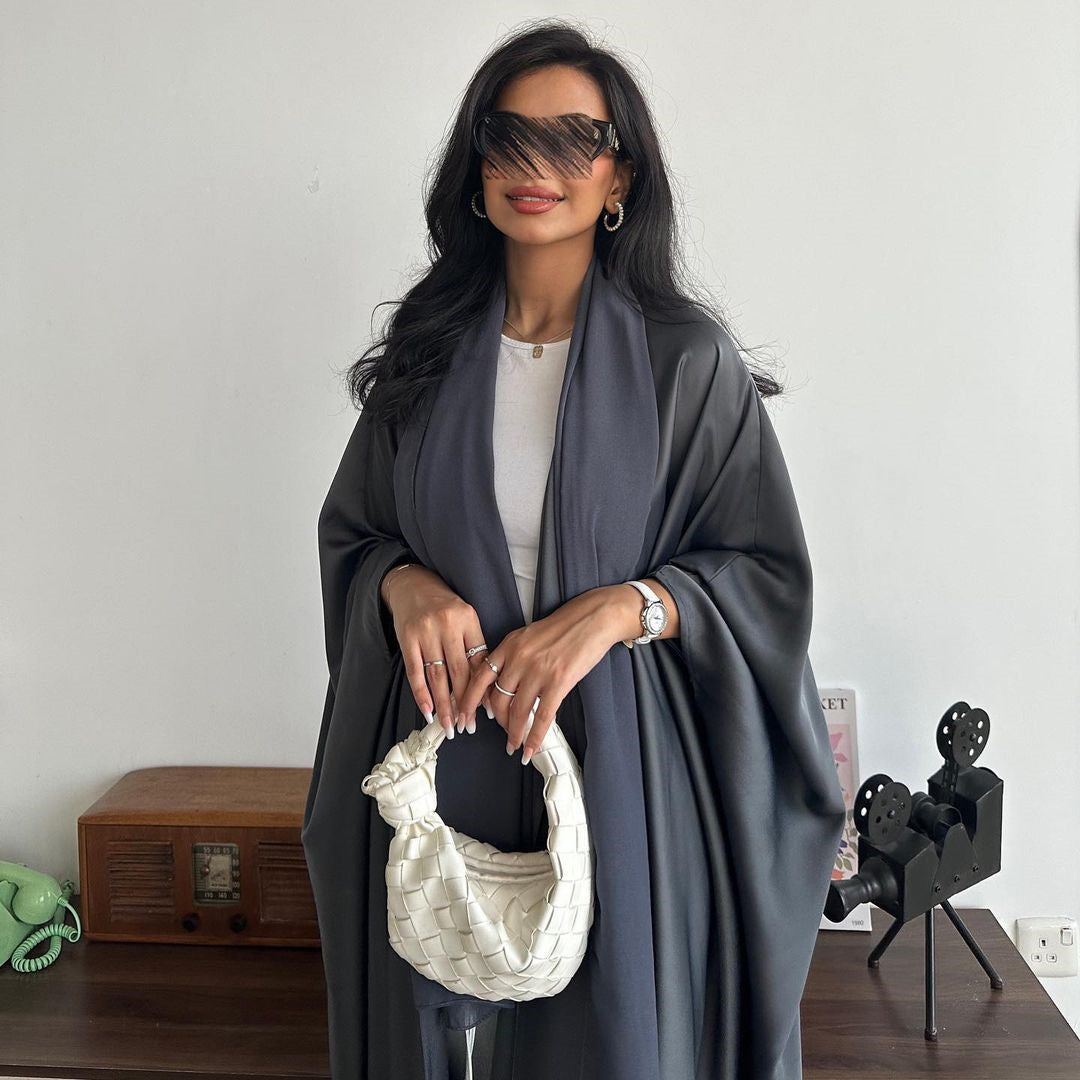 Trendy Open Abaya Style Robe