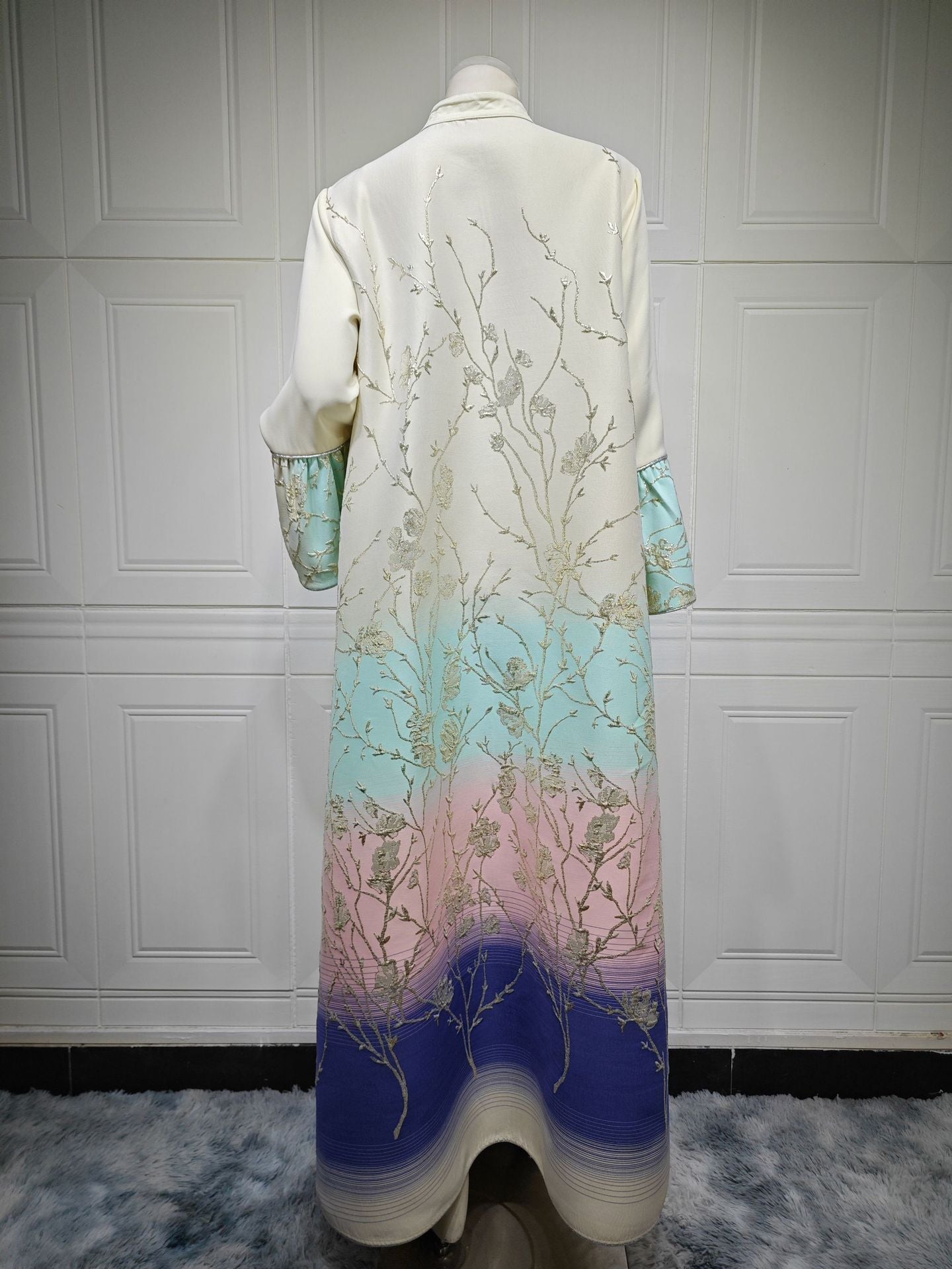 Elegant Muslim Style Evening Gown