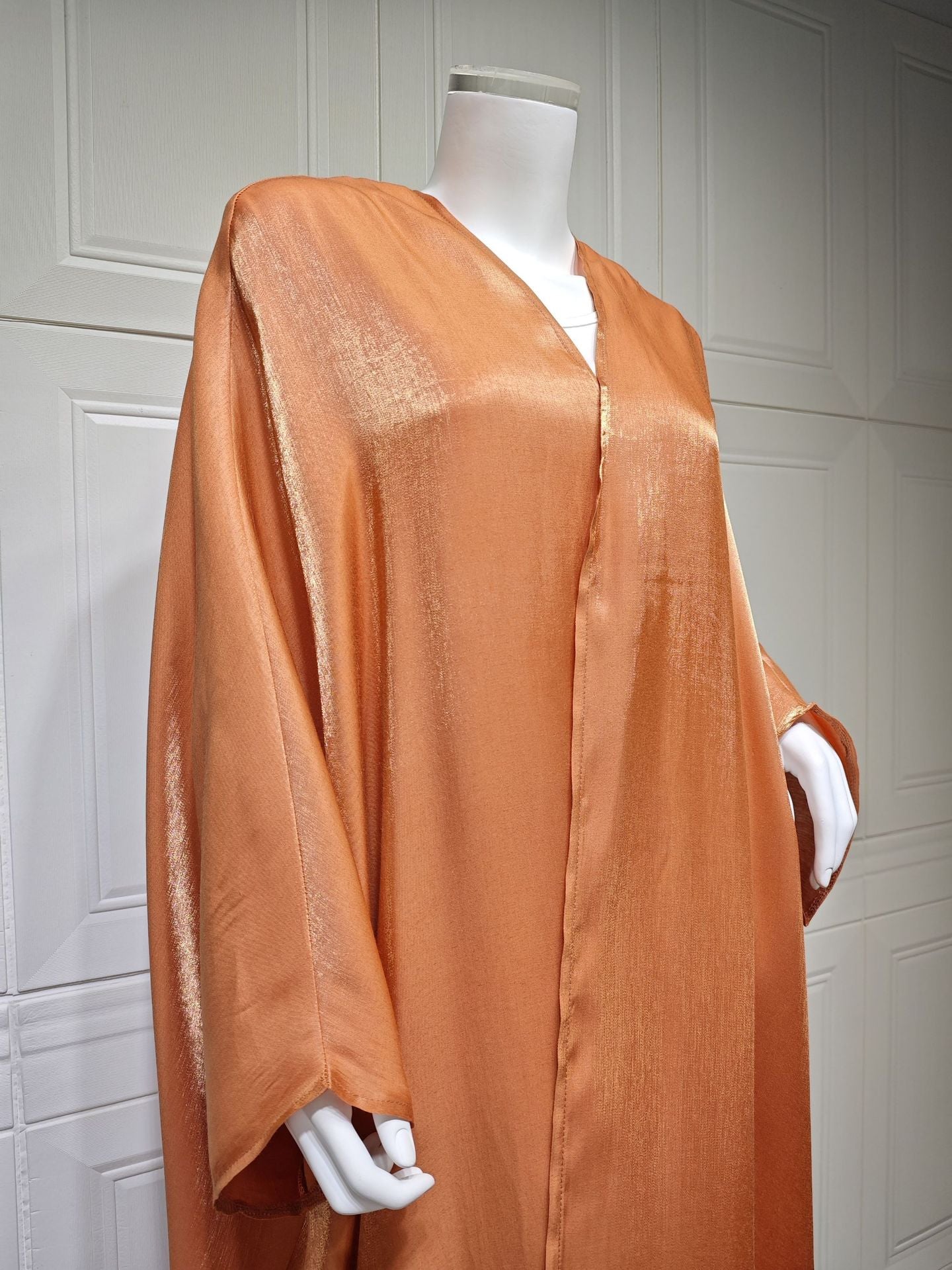 Flattering Plus Size Open Abaya