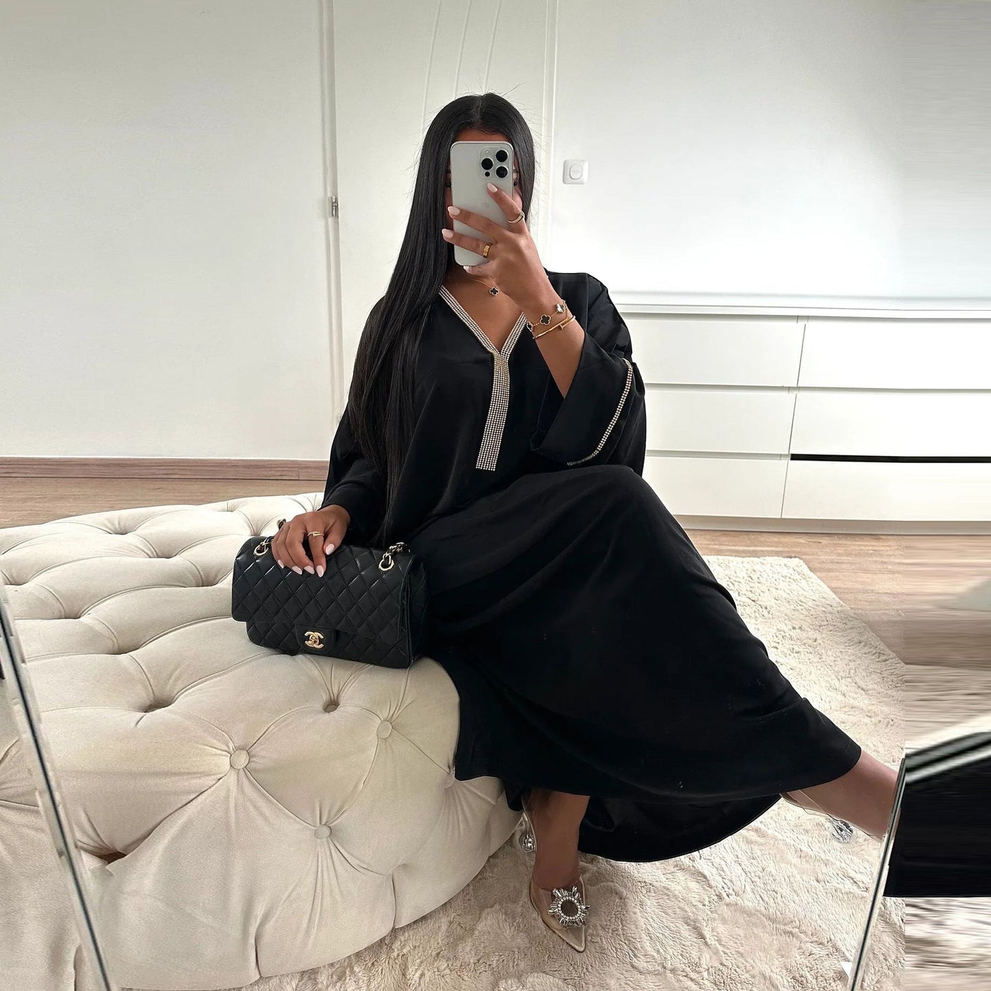 Beautiful Modest Birthday Celebration Dress
