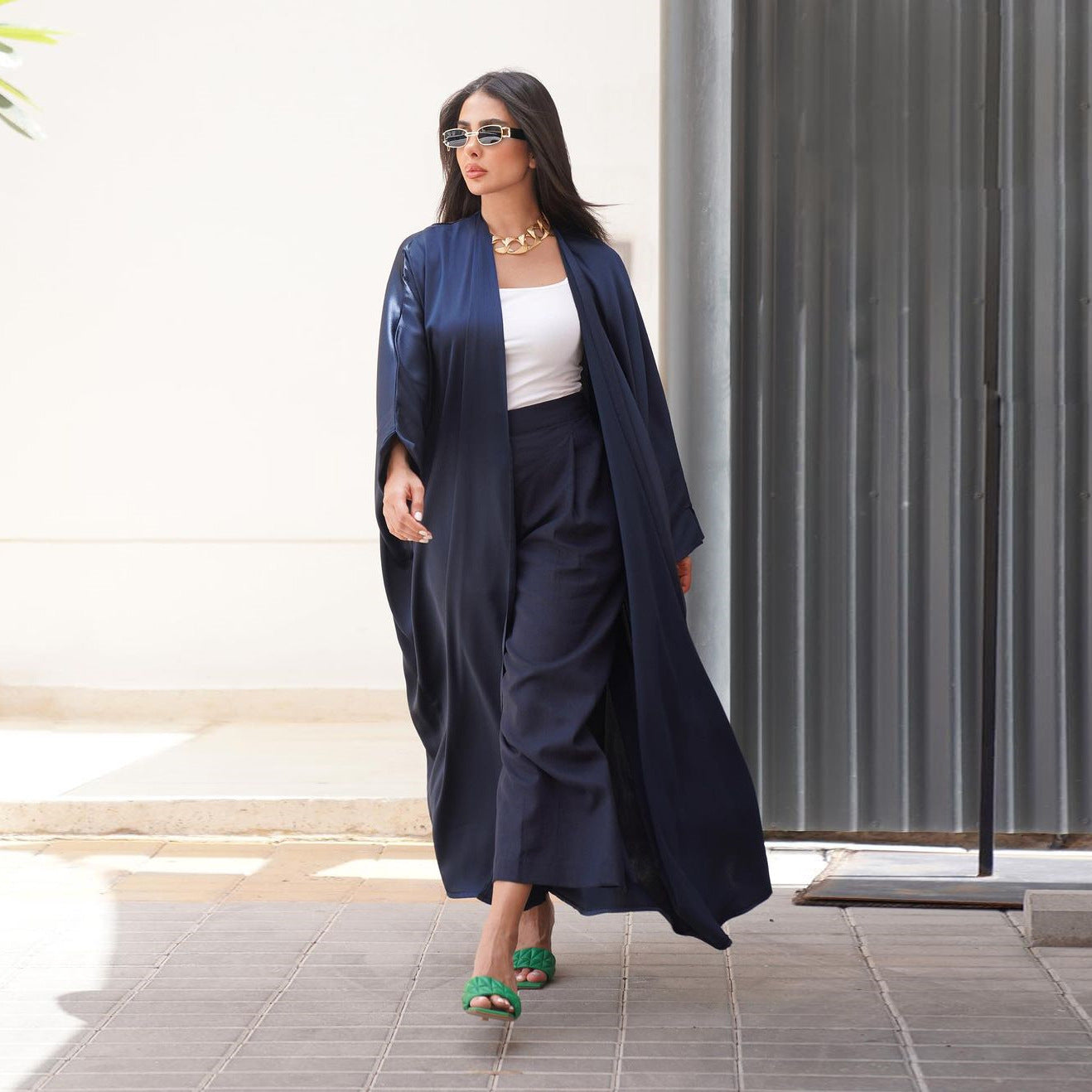 Classic Elegant Front Open Abaya