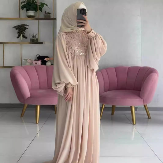 Women's Sequin Maxi Dress
