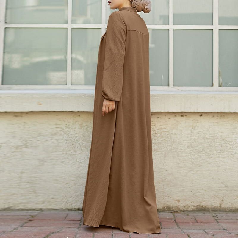 Women's Stand-Up Collar Decent Dress