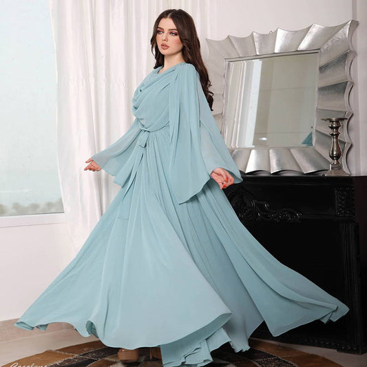 Elegant Modest Sleeved Evening Dress