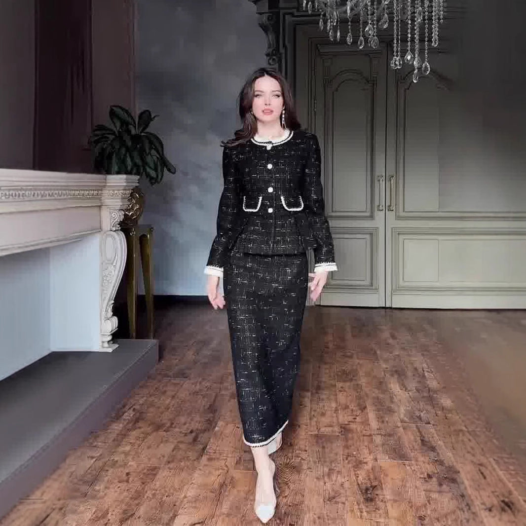 Women's Design Sense Small Fragrance Suit