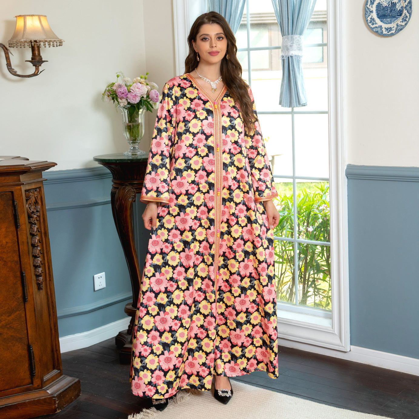 Stylish Plus Size Evening Dress