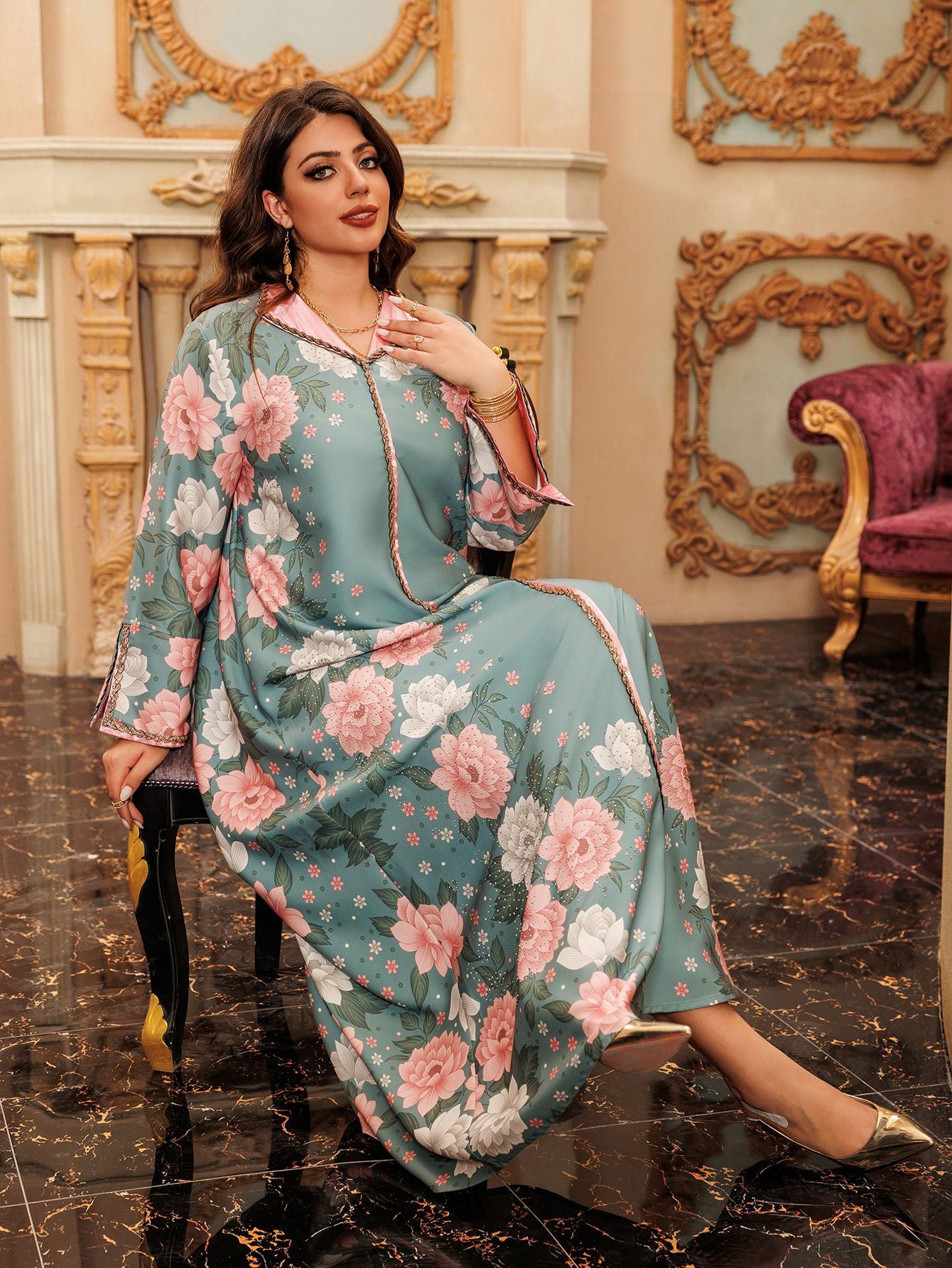 Beautiful Wedding Party Modest Dress - LightGreen