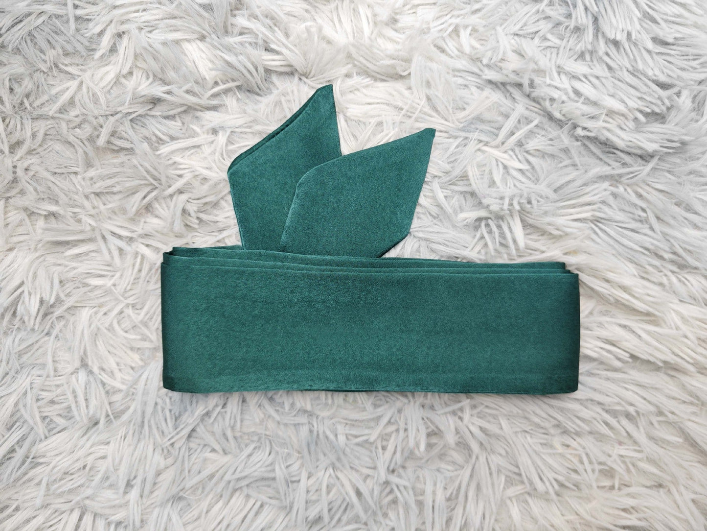 Elegant Emerald Green Open Abaya