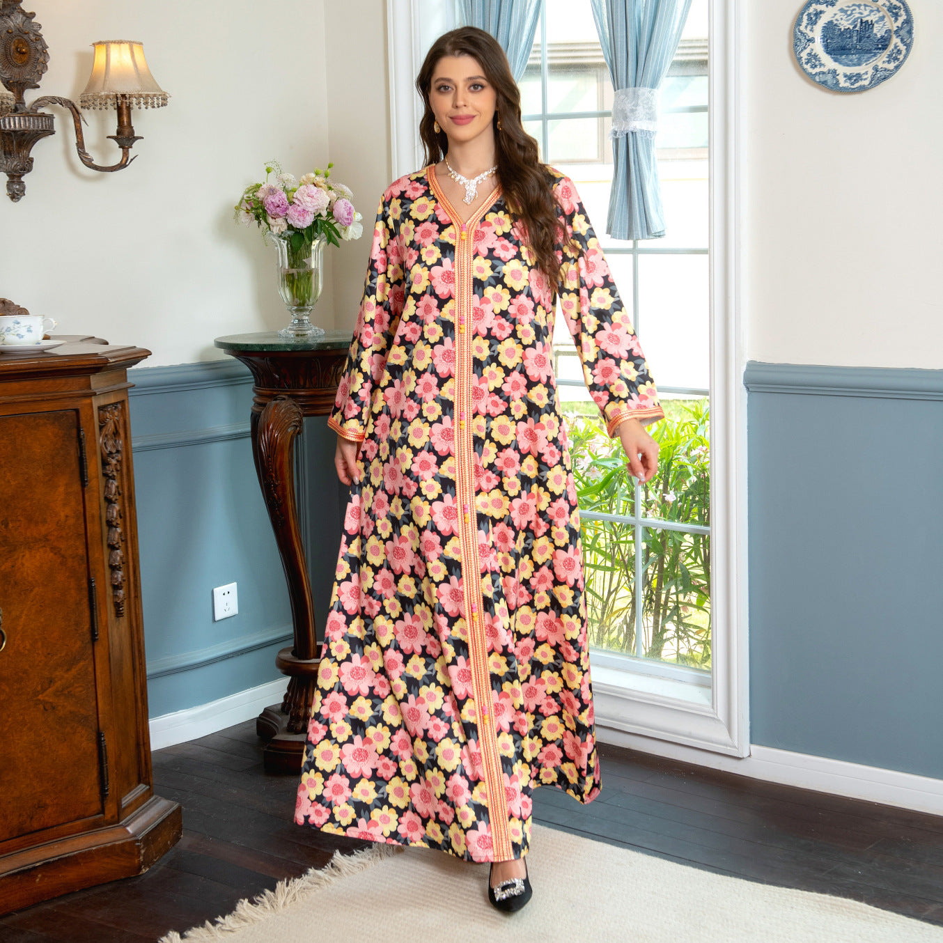 Stylish Plus Size Evening Dress