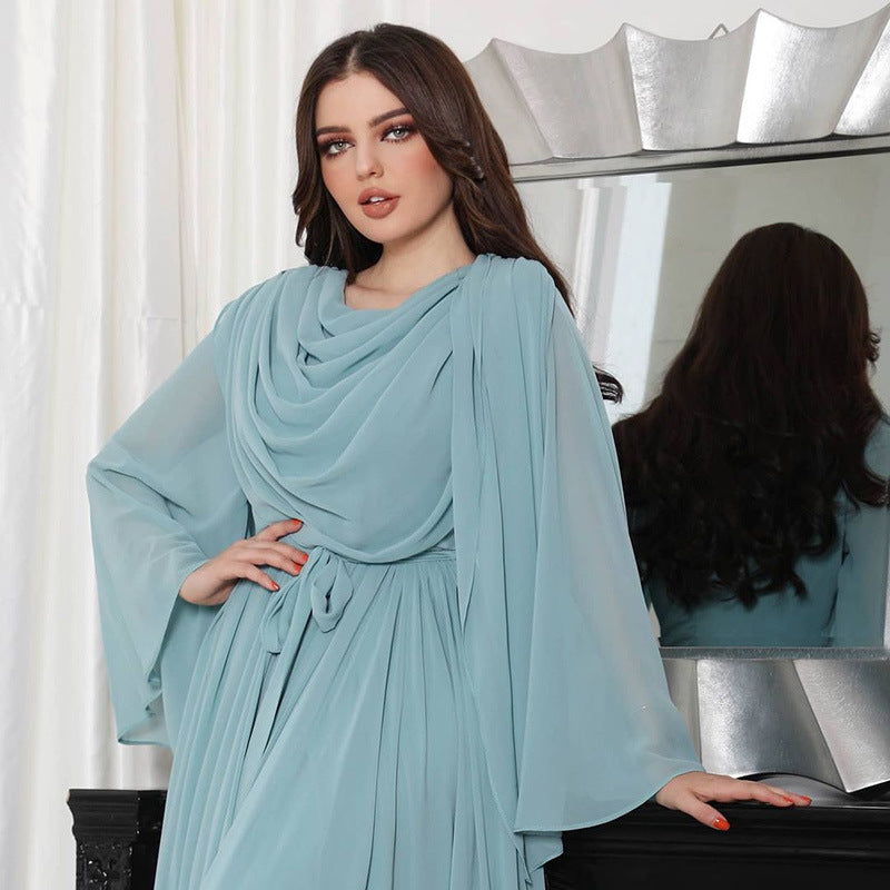 Elegant Modest Sleeved Evening Dress