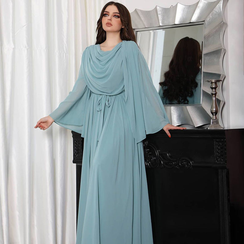 Elegant Modest Sleeved Evening Dress