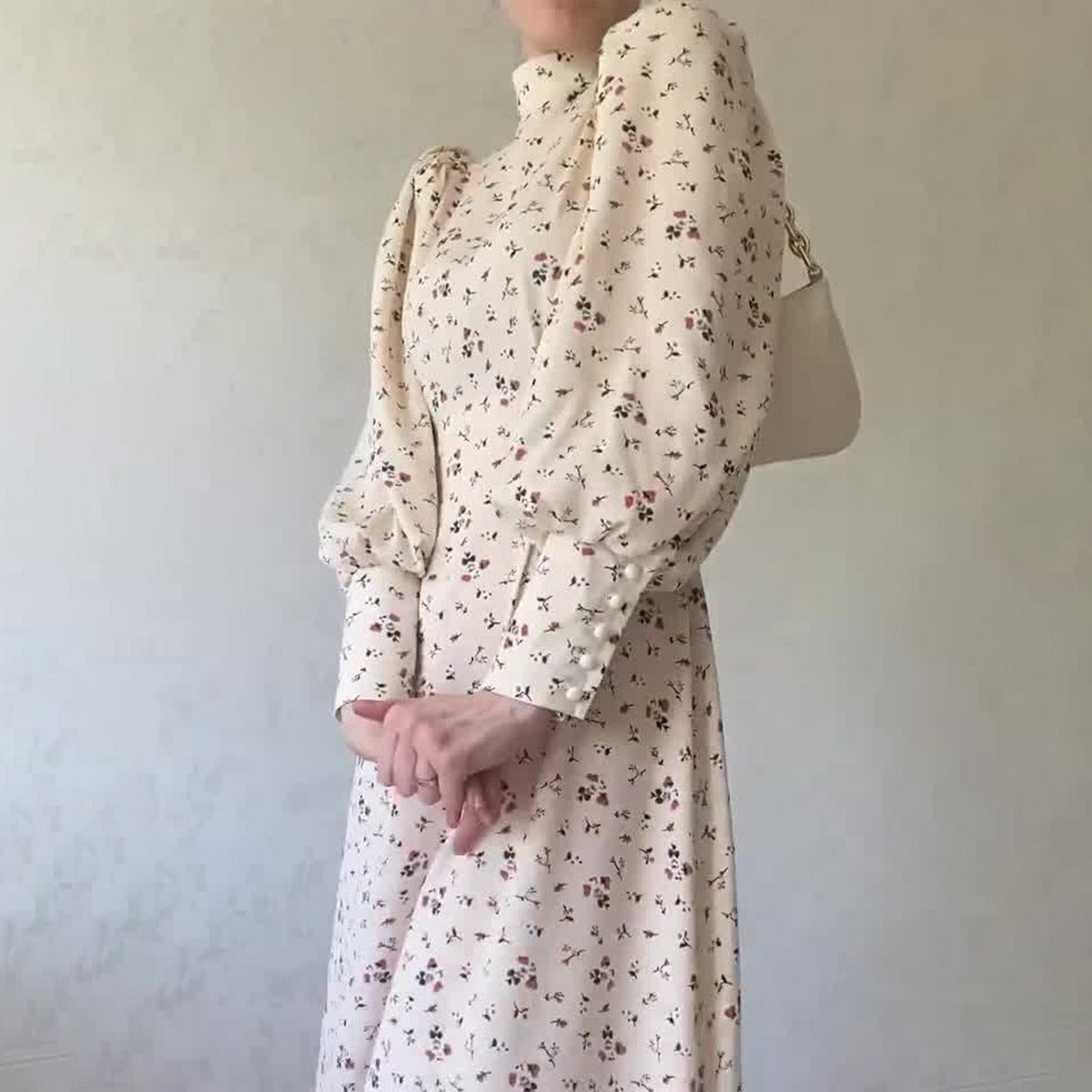 Women's Loose-fitting Lace-up Floral Dresses