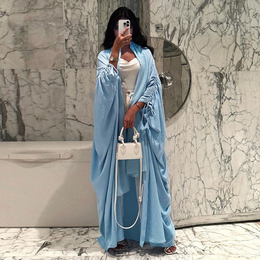 Trendy Open Abaya Style Robe