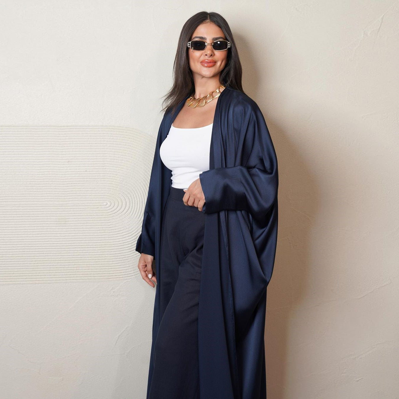 Classic Elegant Front Open Abaya