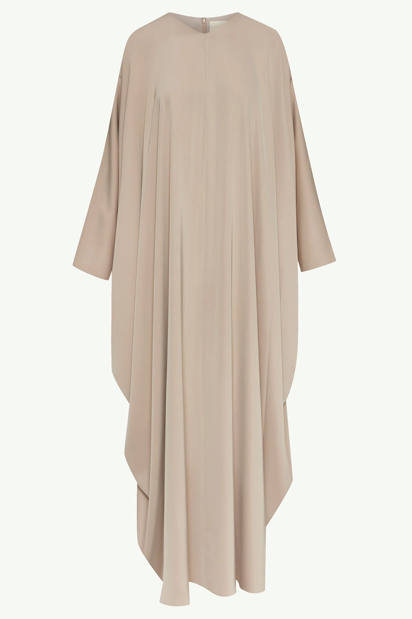 Women's Fashion Satin Robe Dress-Creme Caramel