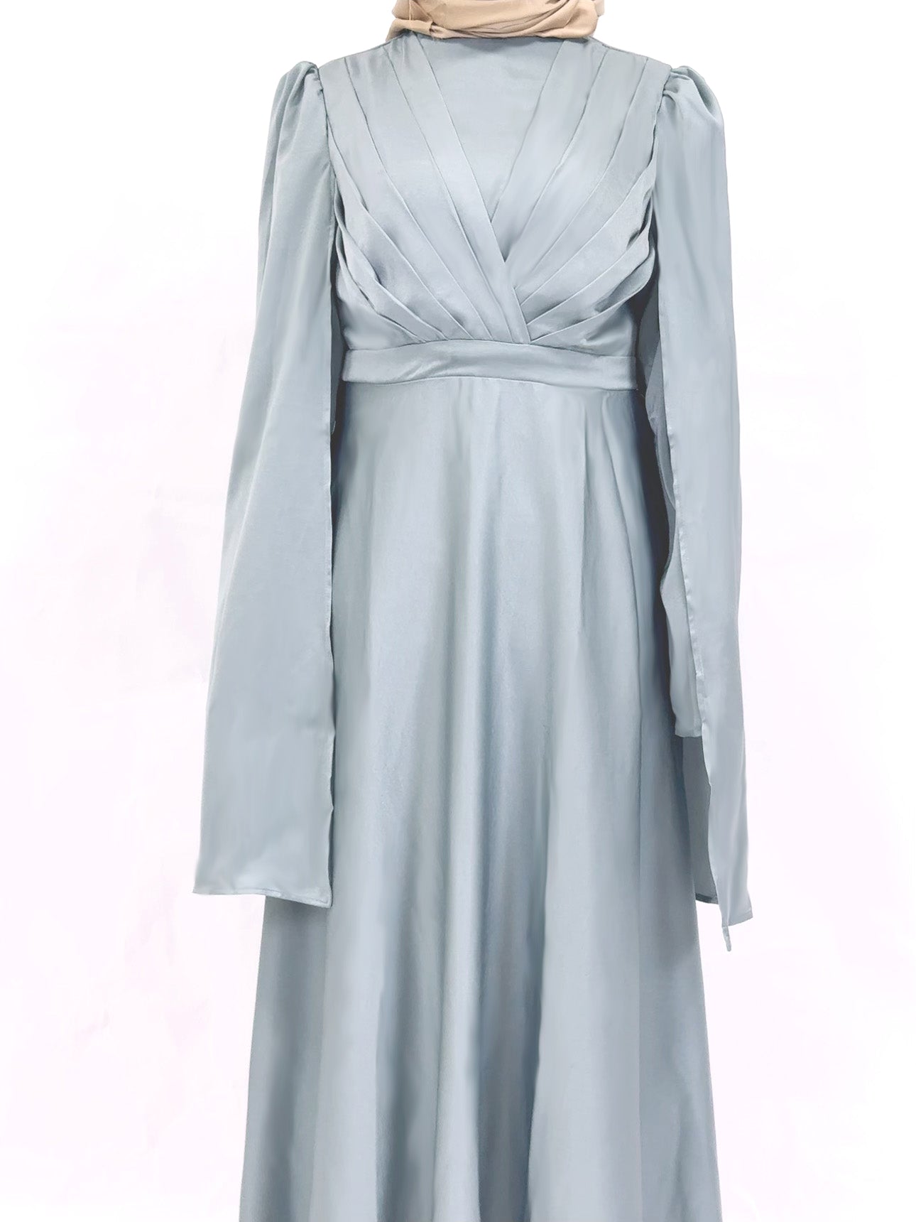 Women's Cape Sleeve Elegant Stylish Party Abaya Dress