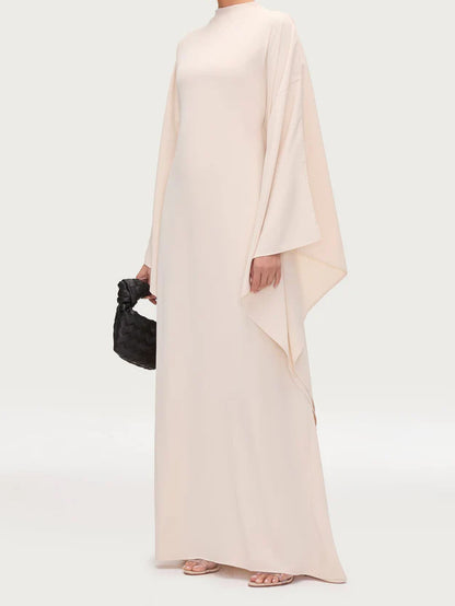Salma Wings Inner Tie Abaya Dress
