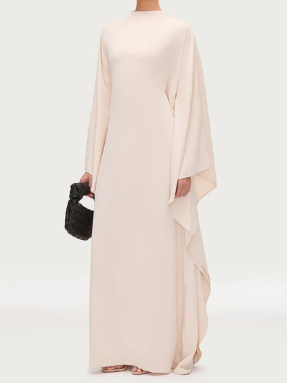 Salma Wings Inner Tie Abaya Dress
