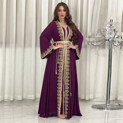 Stylish Modest Birthday Celebration Outfit Two-piece Sets