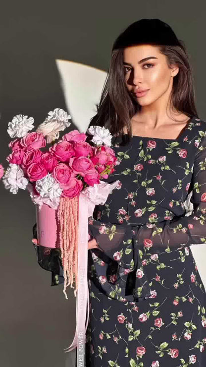 Women's Chiffon Patchwork Irregular Dresses