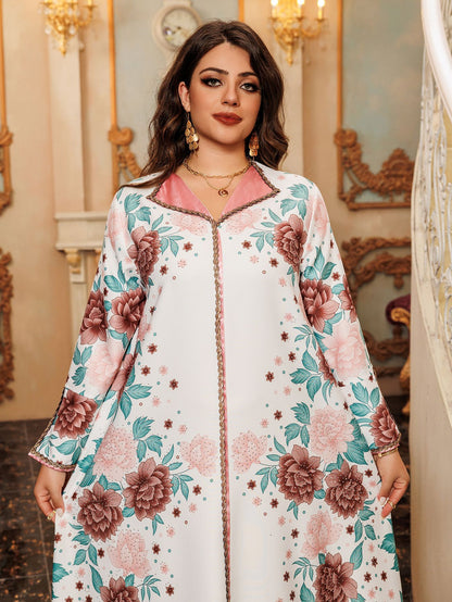 Beautiful Wedding Party Modest Dress - White