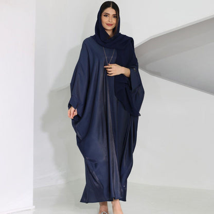 Glamorous Embellished Open Front Abaya