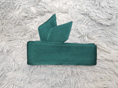Elegant Emerald Green Open Abaya