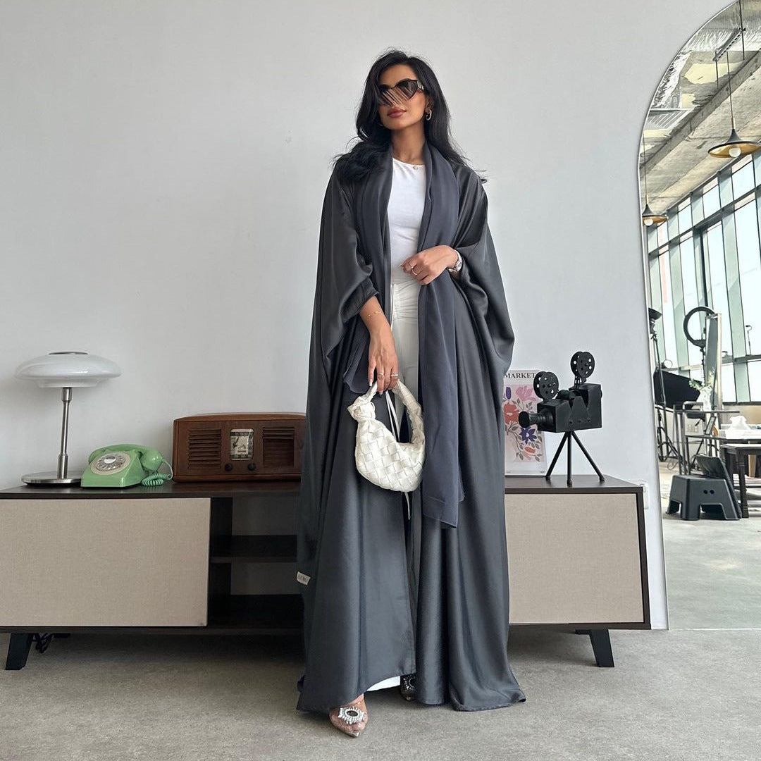Trendy Open Abaya Style Robe