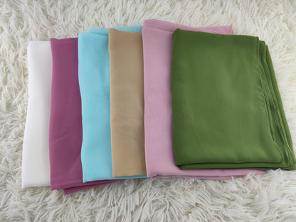 Women's Plain Chiffon Headscarf Hijab
