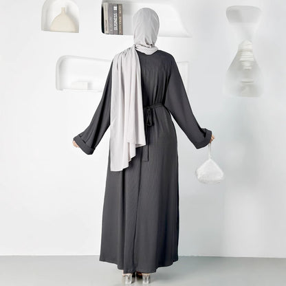 Essential High Spandex Daily Sloid Abaya