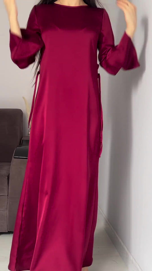 Women's Waist-cinching Tie Dresses