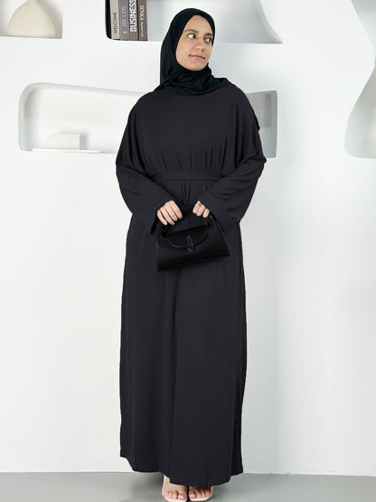 Essential High Spandex Daily Sloid Abaya