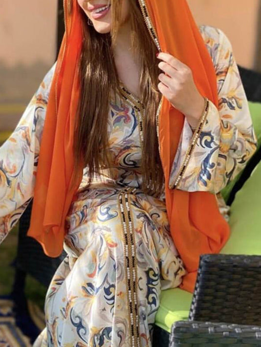Beautiful Long Sleeve Evening Dress
