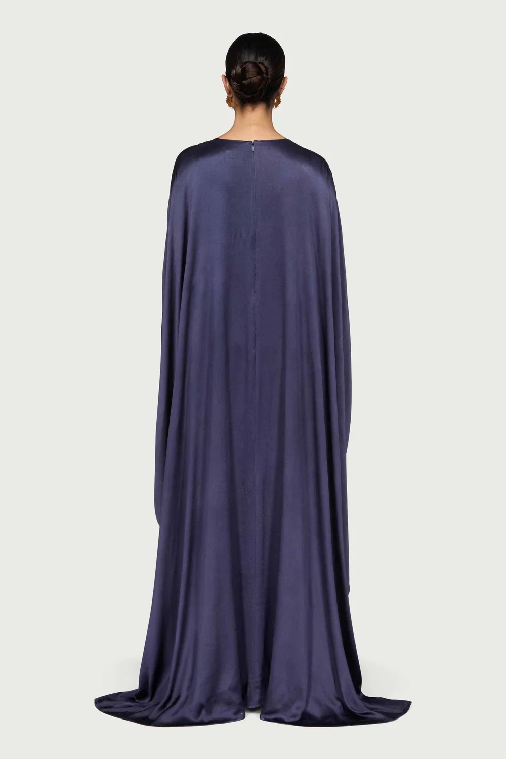 Satin Inner Tie Back Maxi Dress