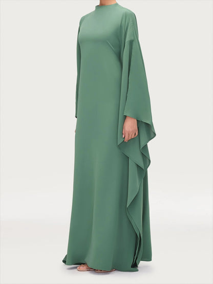 Salma Wings Inner Tie Abaya Dress